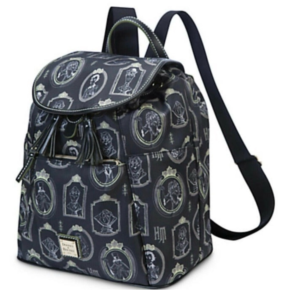 Disney Parks Haunted Mansion Magic Kingdom Retired Dooney & Bourke Backpack